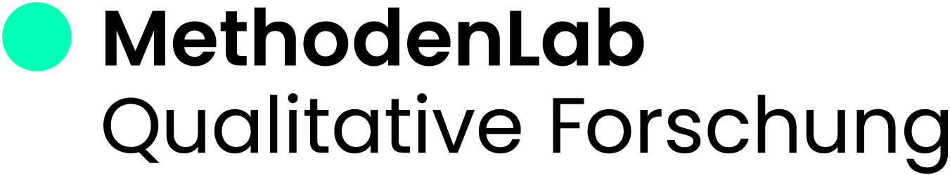 Zu sehen ist das Logo vom MethodenLab Qualitative Forschung