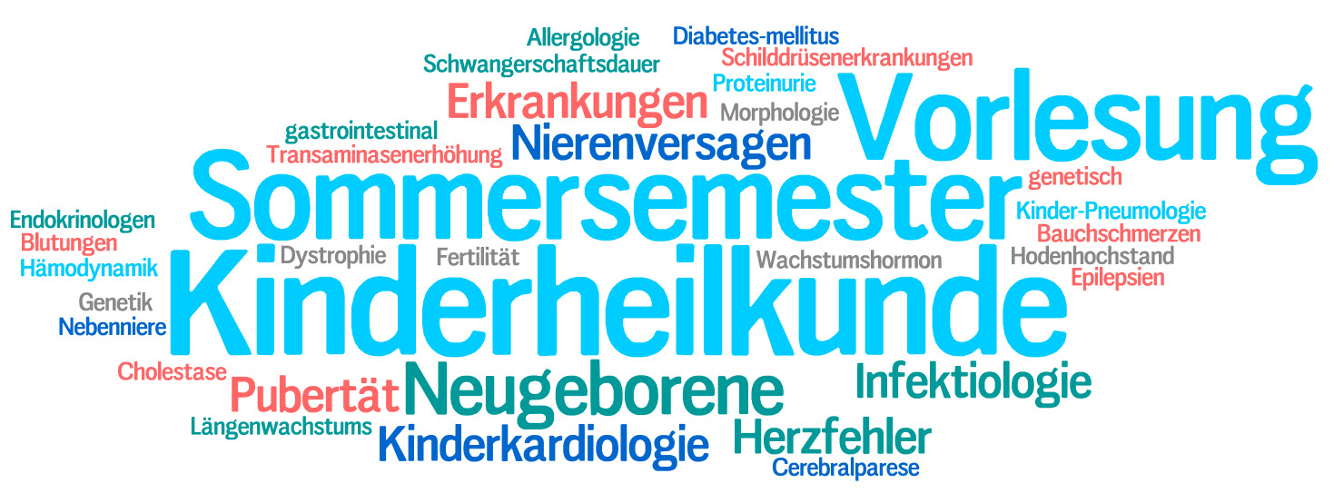 Wortwolke Kinderheilkunde